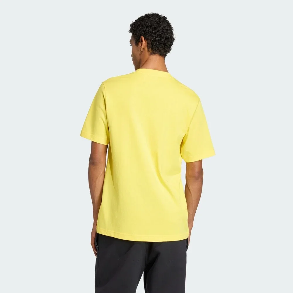 Adidas FIFA World Cup 26 Colombia T-Shirt Men's Yellow Graphic Cotton JAX1849